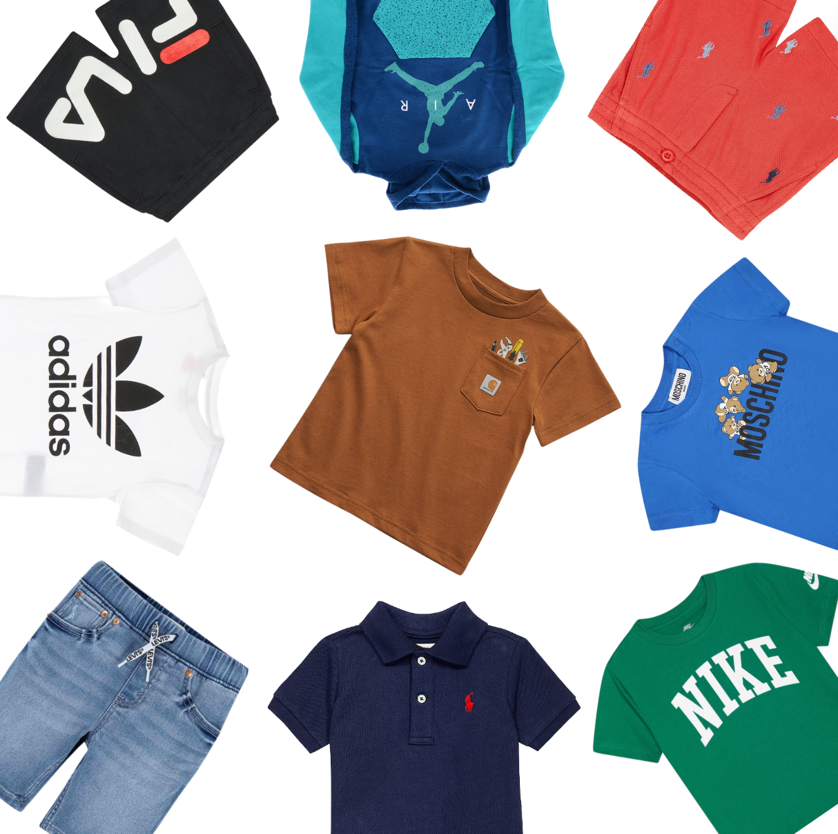 Mystery Box Streetwear & Vintage Rigenerato - Brand Mix (Nike, Ralph Lauren, Carhartt...) | 3kg)