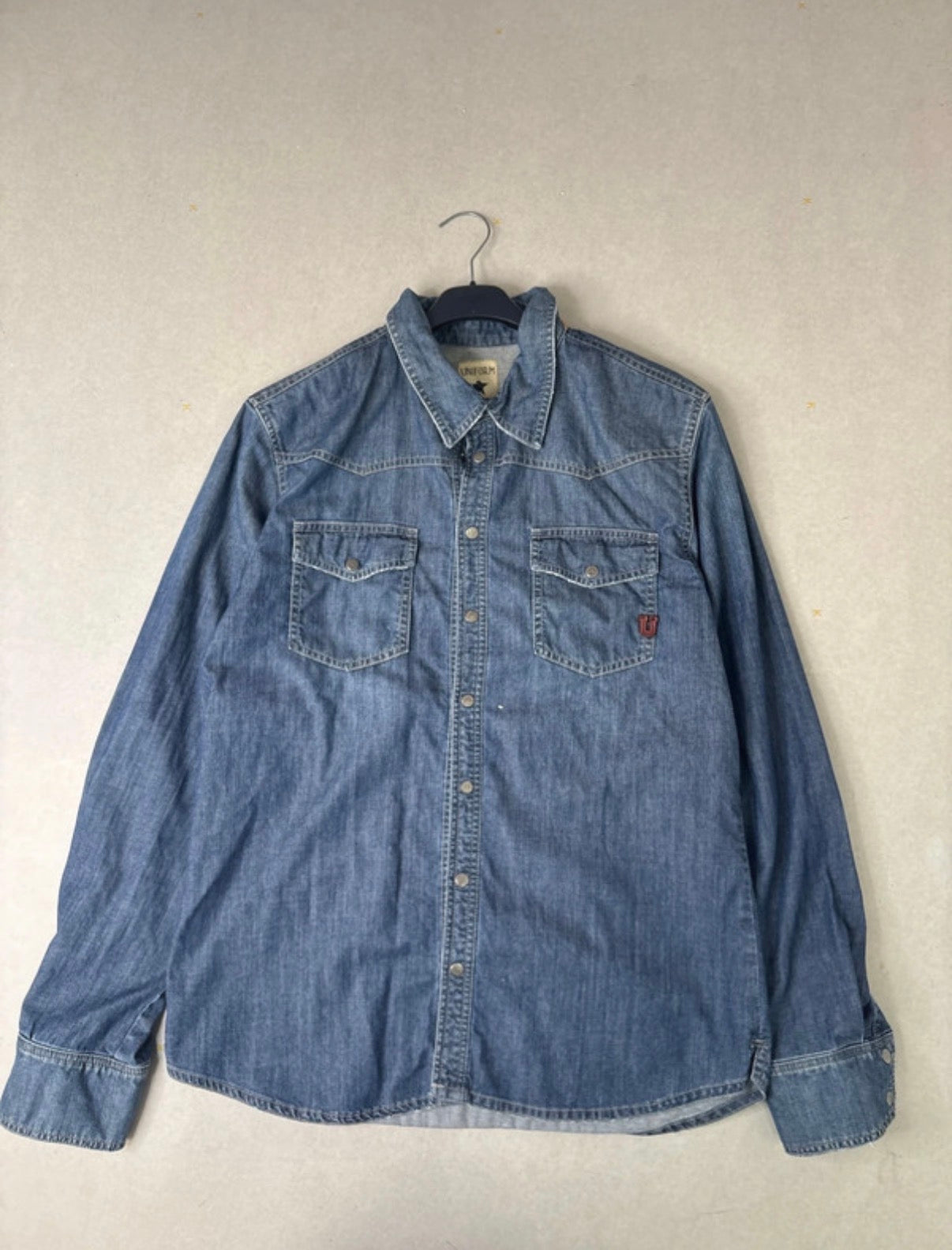 Camicia in denim vintage Uniform uomo